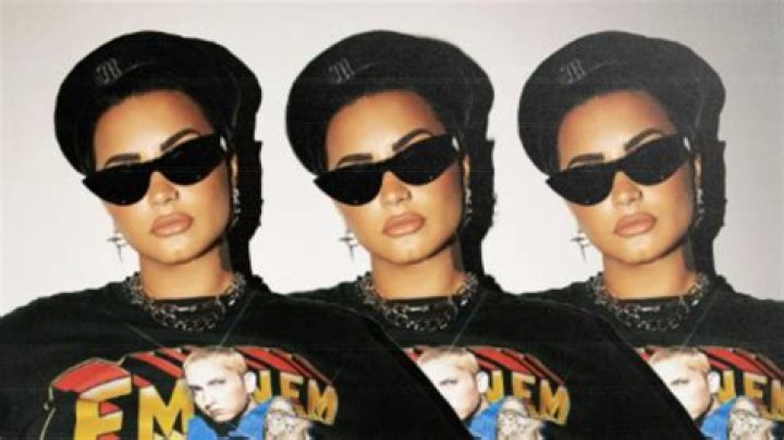 Demi Lovato models new sunglasses range - but nobody is looking at her shades