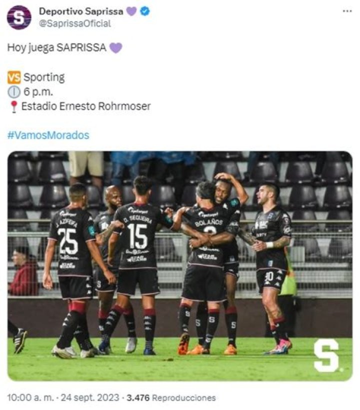 Deportivo Saprissa - Schedule 23/24