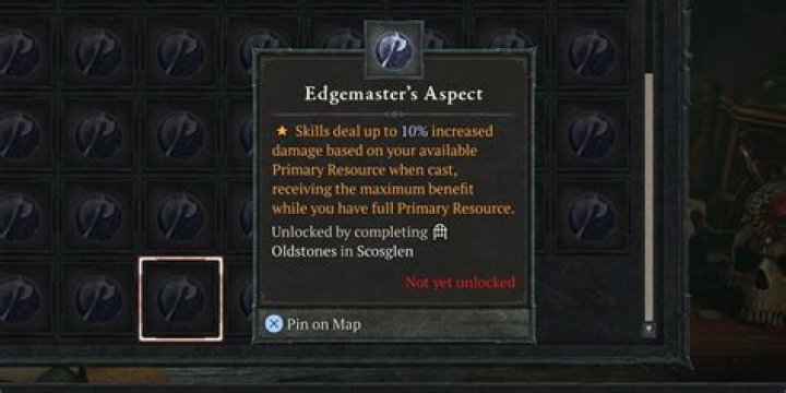 Diablo 4: Where To Find Edgemaster's Aspect