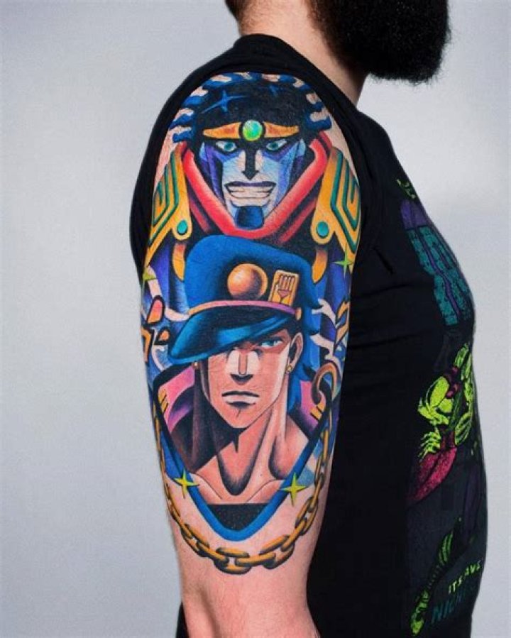 Dio Brando Masters The World With This JoJo's Bizarre Adventure Tattoo