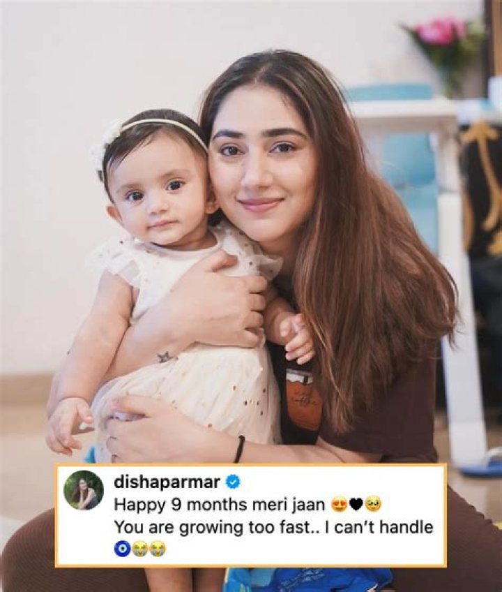 Disha Parmar shares daughter Navya’s unseen snap when she was six days old, calls it her 'favorite picture'