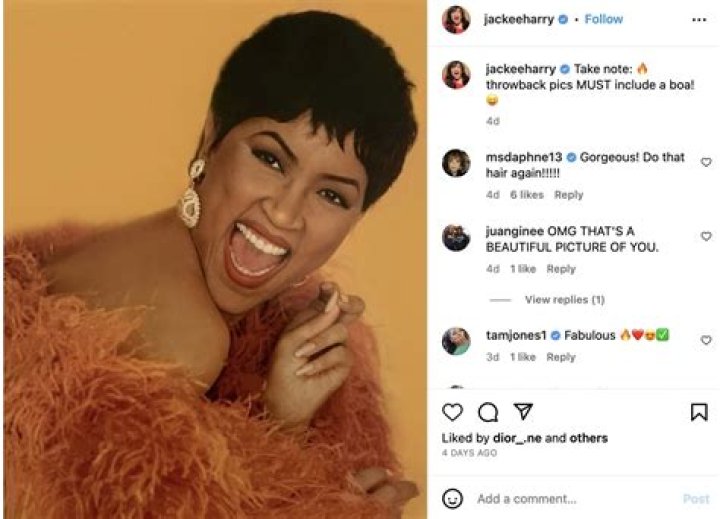 ‘Do That Hair Again’: Jackée Harry’s ‘Stunning’ Throwback Photo Leaves Fans Hypnotized By Her Short Hairdo