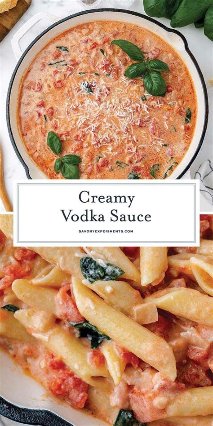 Does vodka cream sauce have alcohol?