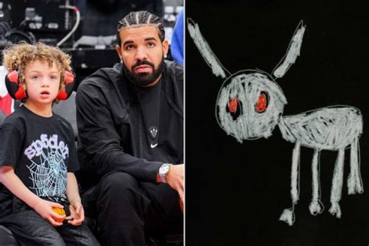 Drake's Son Adonis Explains His For All the Dogs Drawing