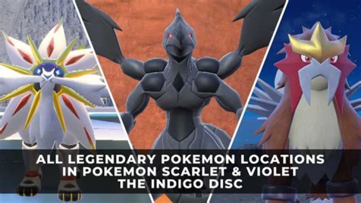Every Classic Legendary Location In Pokemon Scarlet and Violet: The Indigo Disk