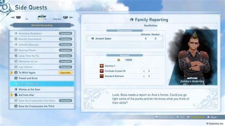 Family & Reporting- Players Bio