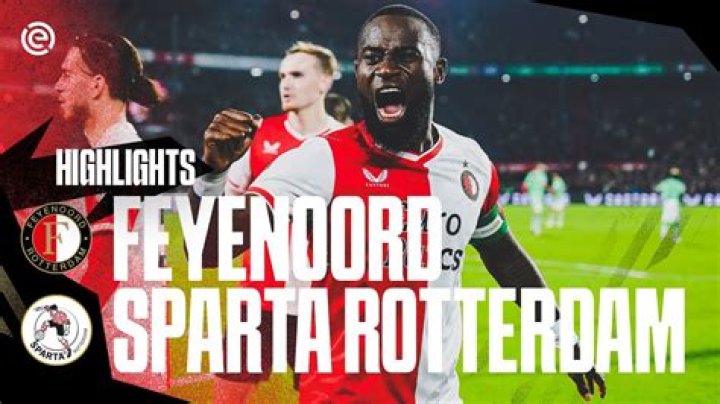Feyenoord vs. Sparta Rotterdam Historical Head-to-Head