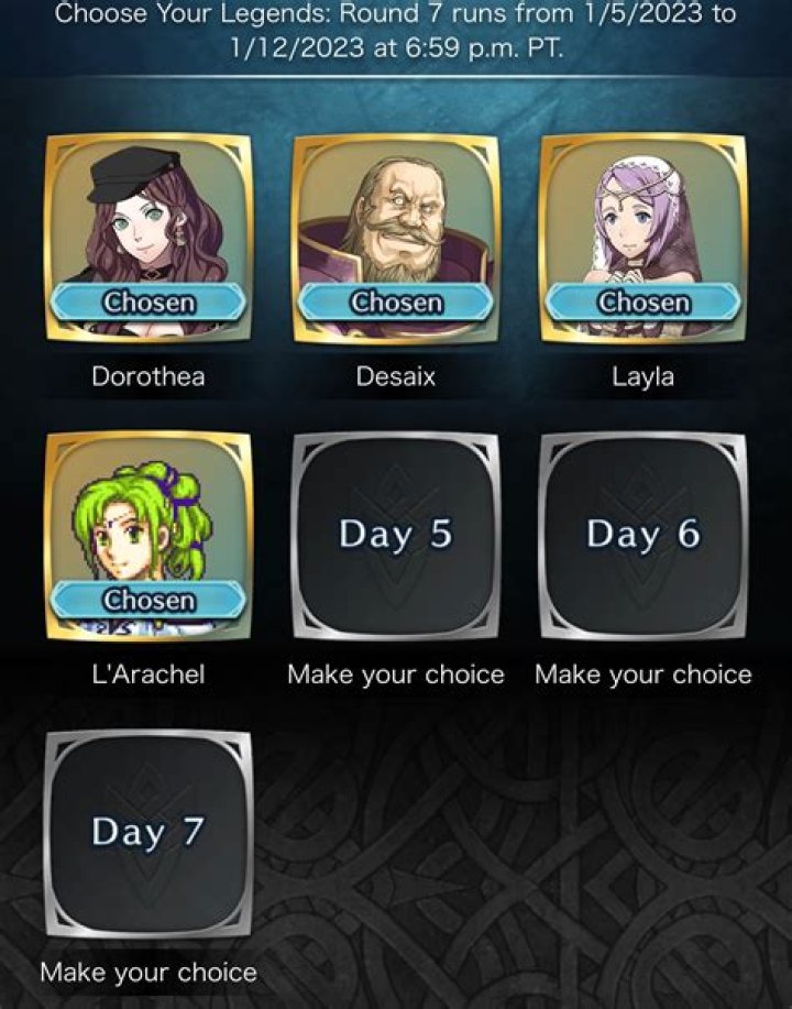 Fire Emblem Heroes' Choose Your Legends Round 2 Begins