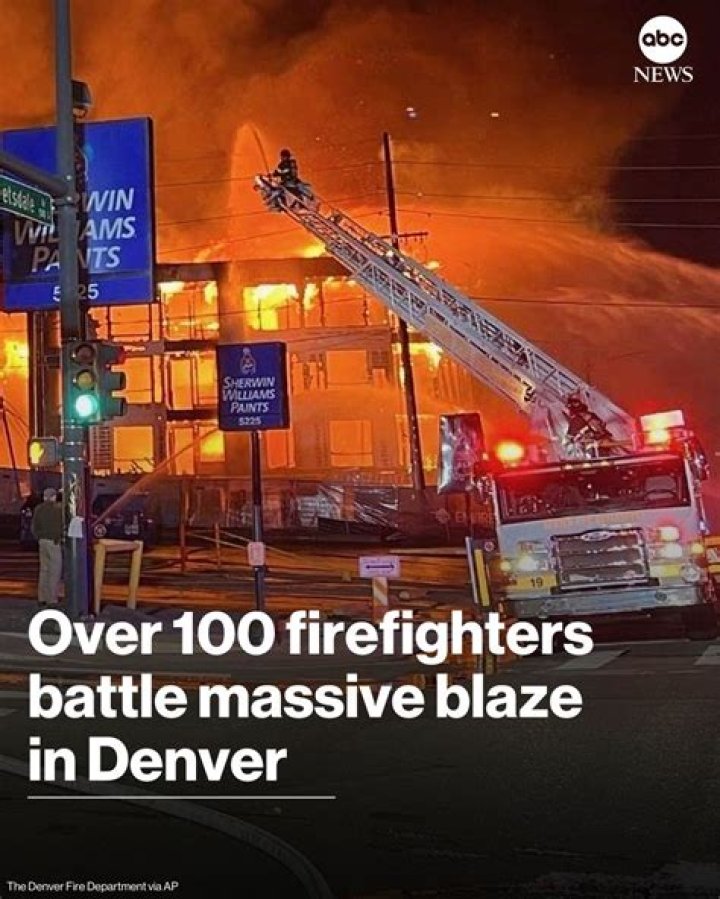 Firefighters battle Princeton, Iowa blaze.