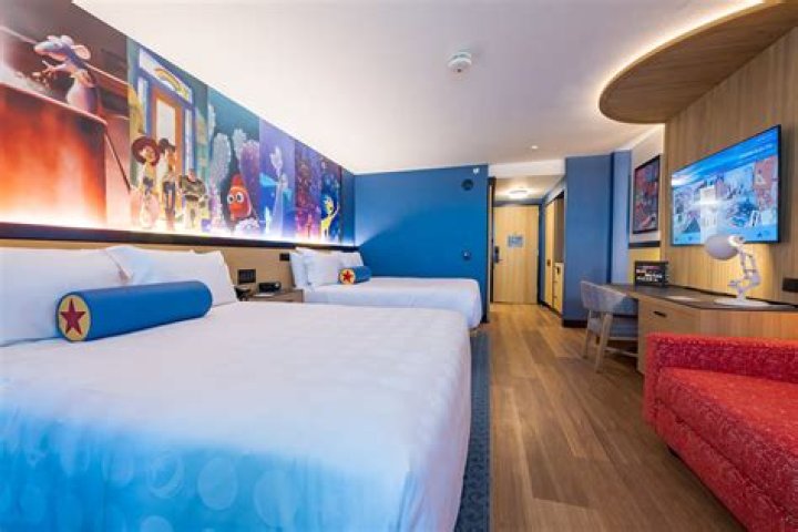 First fully Pixar-themed hotel in US opens at Disneyland