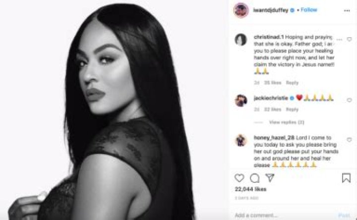 Former ‘Basketball Wives’ Star Brandi Maxiell Hospitalized After Contracting COVID-19