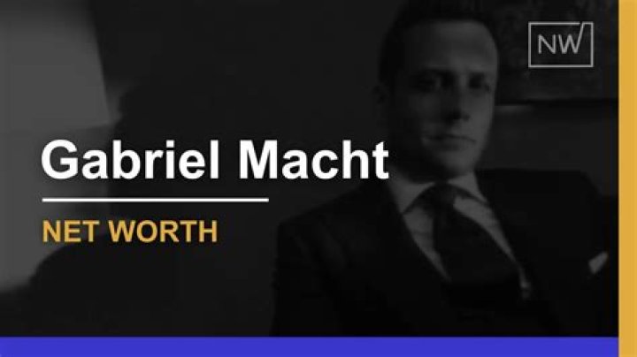 Gabriel Macht Net Worth 2024