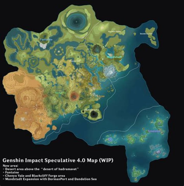Genshin Impact 3.6 Map Disappoints Fans With Too Many Tunnels