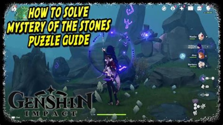 Genshin Impact: Solve the Mystery of the Stones Puzzle