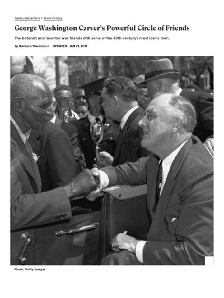 George Washington Carver’s Powerful Circle of Friends