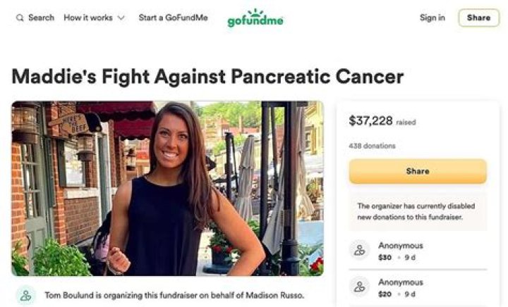 GoFundMe responds to Madison Russo's arrest, cancer claims