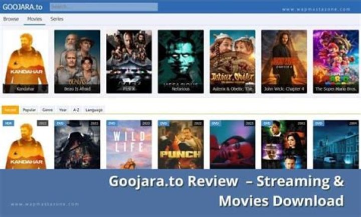 Goojara.com: The Ultimate Streaming Platform For Movie Lovers
