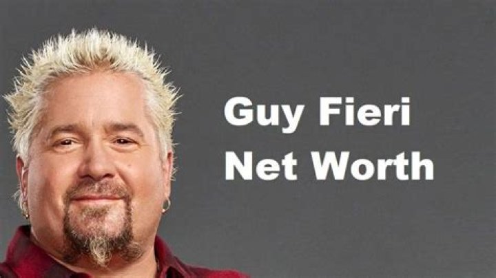Guy Fieri Net Worth 2024