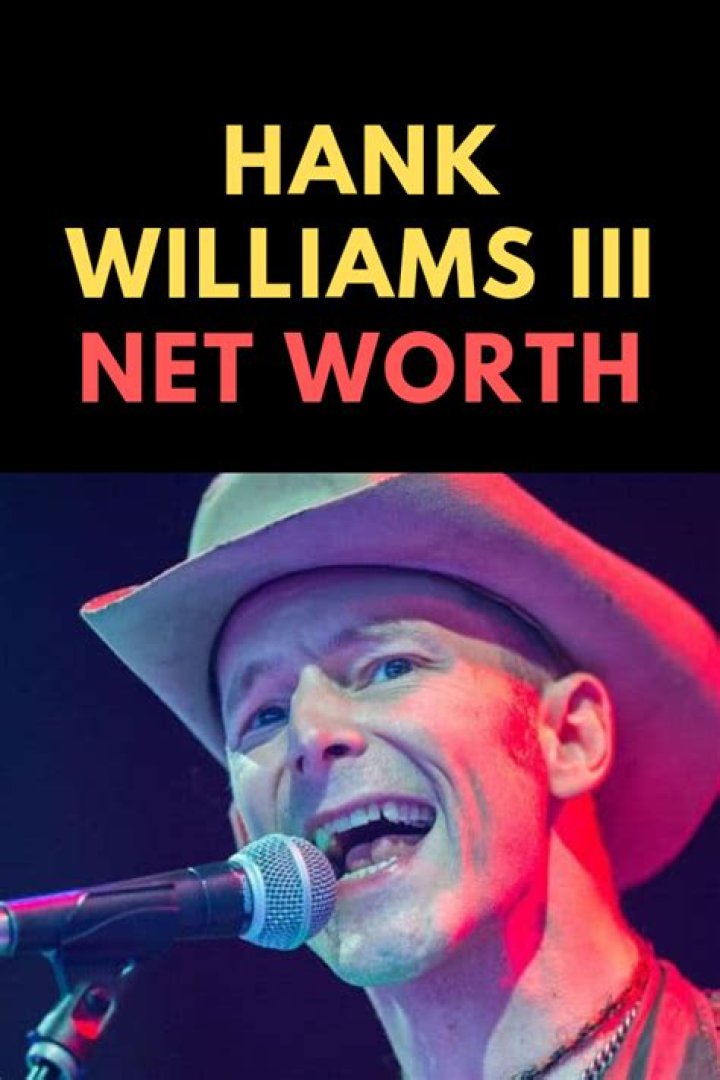 Hank Williams III Net Worth and Earnings 2022