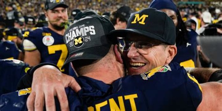 Harbaugh’s Michigan Wolverines to play for national title after stopping Alabama 27-20 in OT