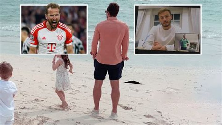 Harry Kane spends long-awaited Christmas break on beach after vowing to wind up England pals over festive getaway