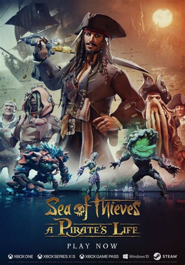 Here's Who Voices Jack Sparrow in Sea of Thieves: A Pirate's Life