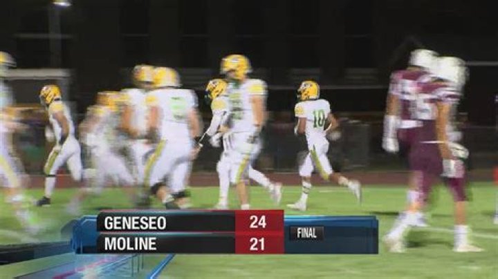 Highlights: Geneseo 24, Moline 21