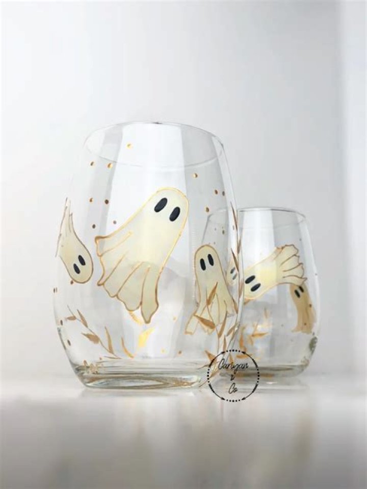 HomeGoods' Halloween Wine Glasses Are Fa-Boo-Lously Spooky