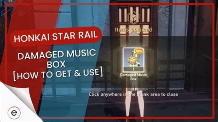 Honkai: Star Rail Damaged Music Box