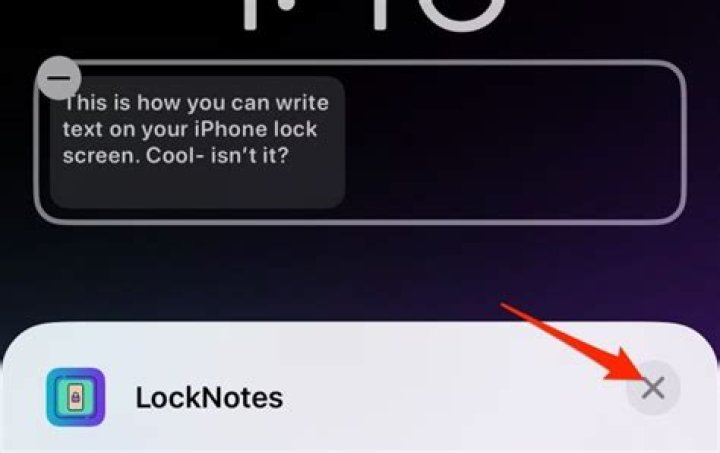 How to Add Text to Your iPhone Lock Screen
