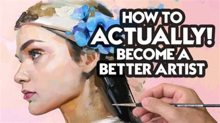 How to be a good artist
