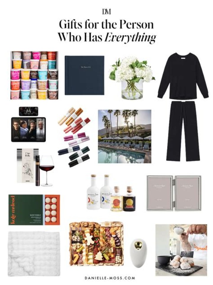 How to buy for people who have everything