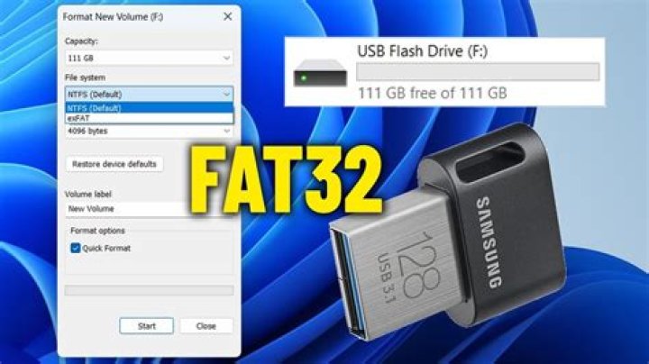How to Convert a Hard Drive or Flash Drive from FAT32 to NTFS Format