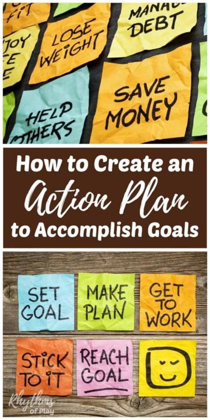 How to create an action plan and achieve your personal goals