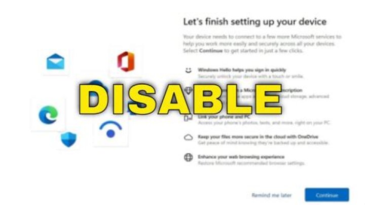 How to Disable 
