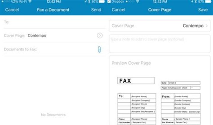 How to fax a document from your smartphone
