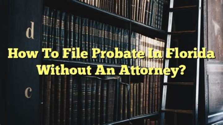 How to File Probate in Florida