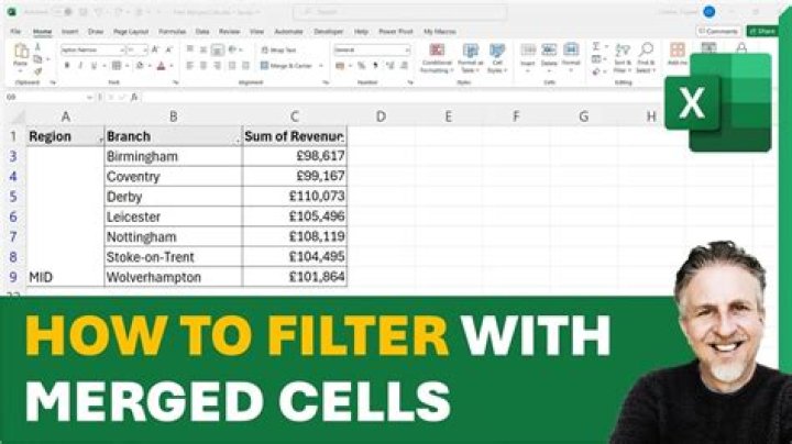 How to Find Merged Cells in Microsoft Excel