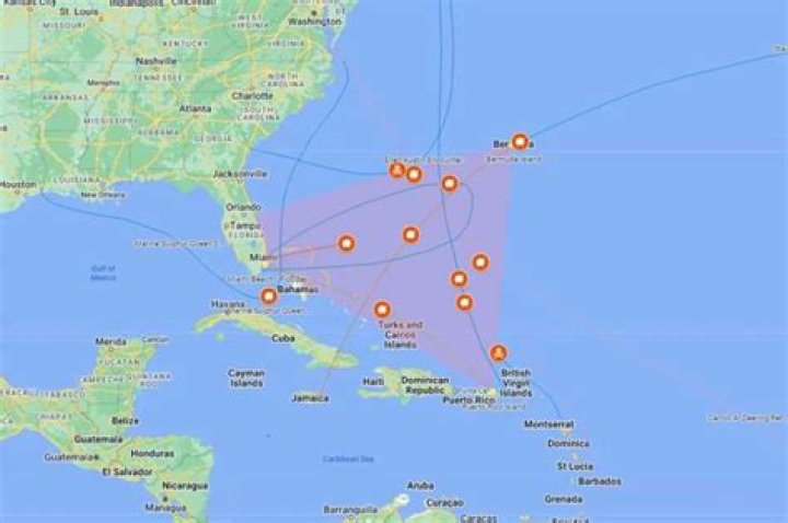 How to find where the Bermuda Triangle is located on Google Maps