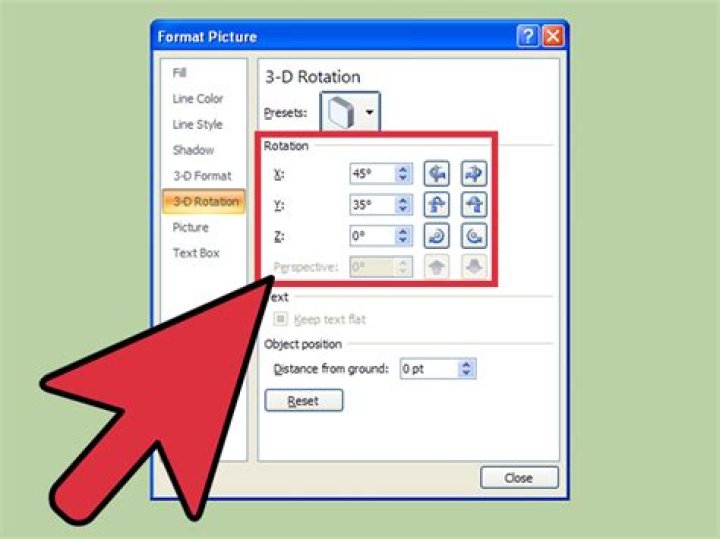 How to flip a picture in microsoft word