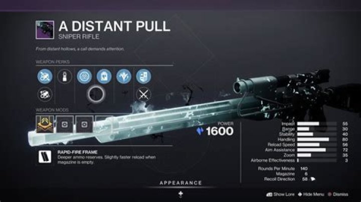 How To Get A Distant Pull in Destiny 2 (& God Roll)