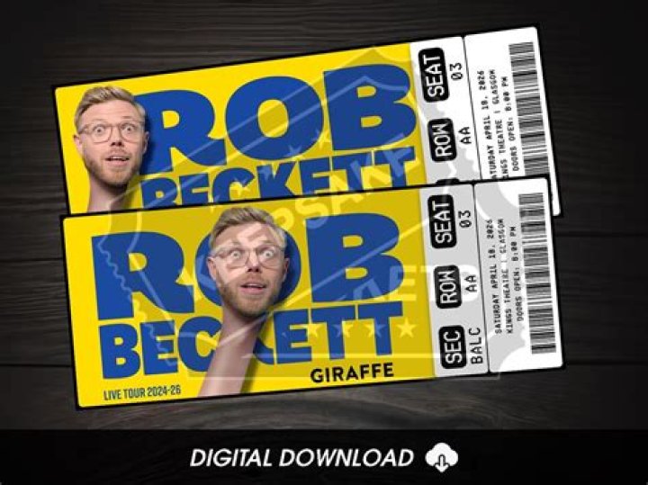 How to get Rob Beckett tickets for comedian’s brand-new UK tour