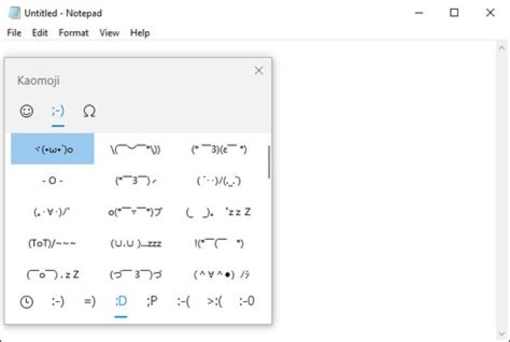 How to Input Kaomoji on Windows 10 (╯°□°)╯︵ ┻━┻