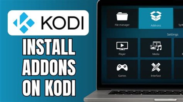 How to install and configure add-ons in kodi