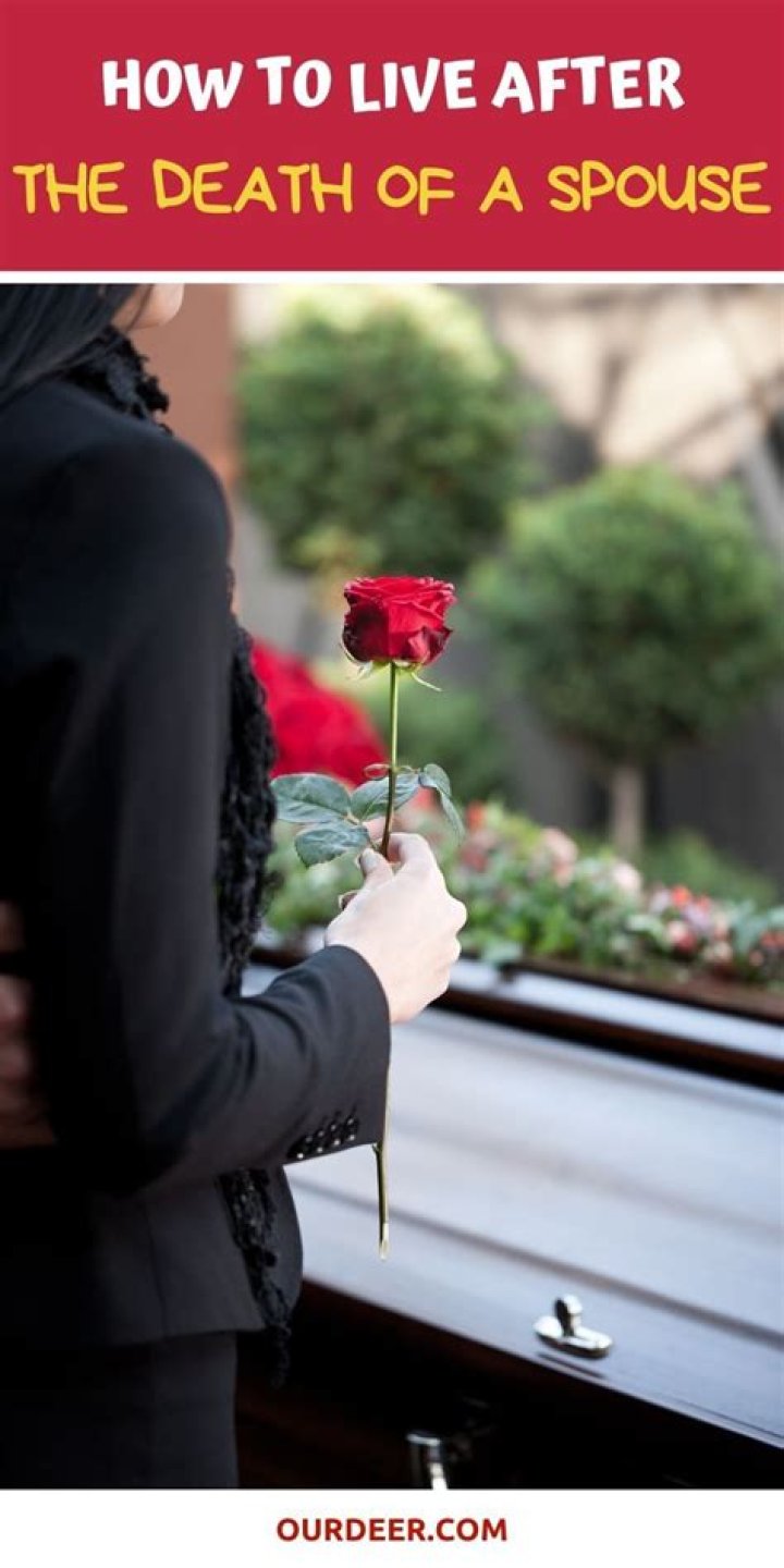 How to live after the death of a spouse