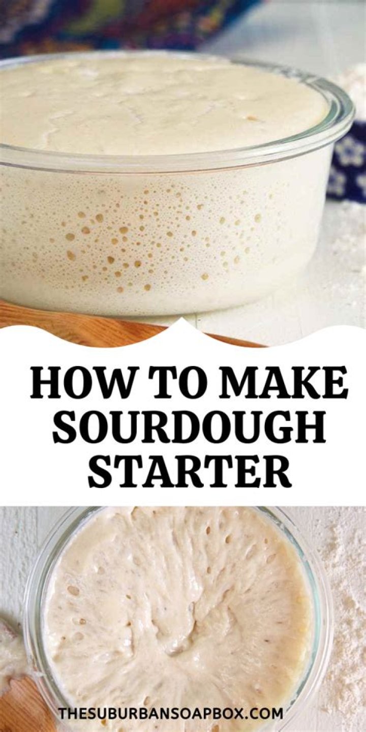 How to make sourdough starter