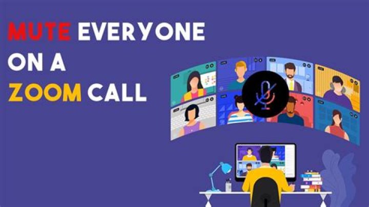 How to mute everyone on a zoom call