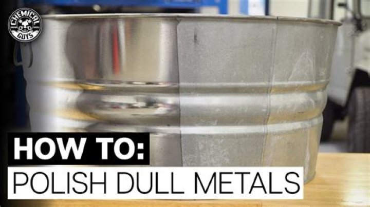 How to polish metal