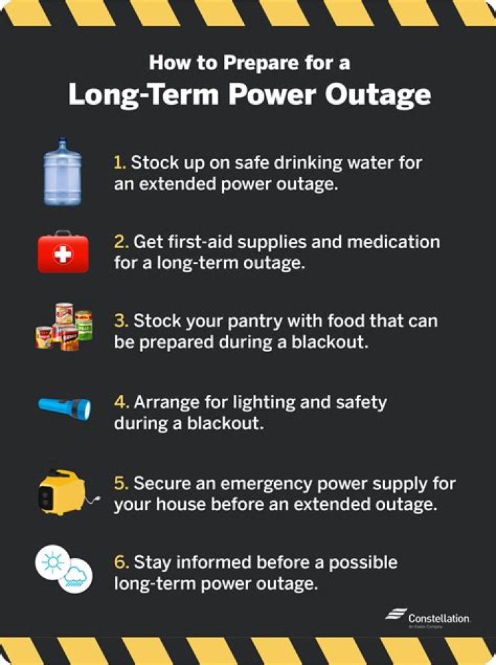 How to prepare for an eventual power outage