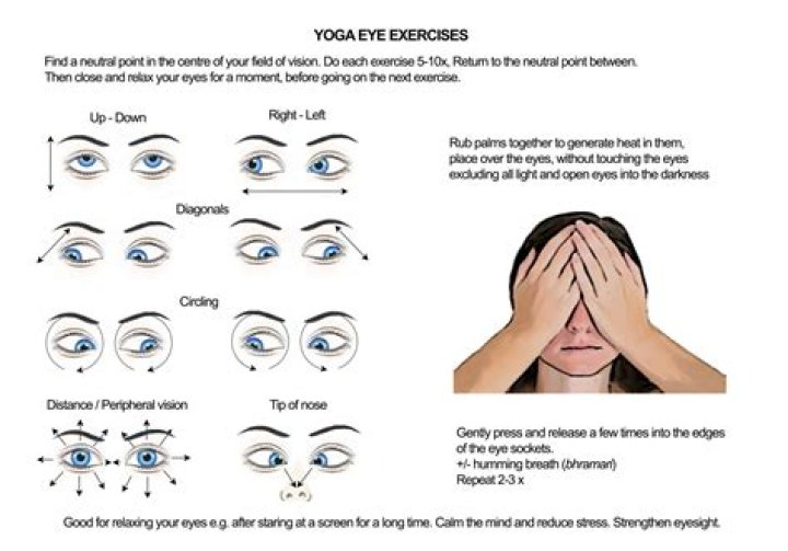 How to relax your eyes